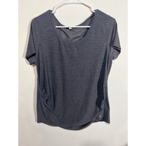 Old Navy Maternity Grey Atheltic Top - Size Large
